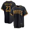 Trusc P.Pirates #23 Mitch Keller Player Black 2026 City Connect Home Game Stitched Jerseys