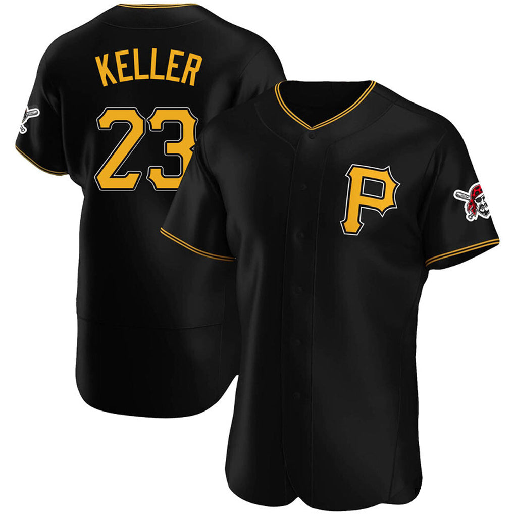 Trusc P.Pirates #23 Mitch Keller Player Black Home Limited Elite Stitched Jerseys