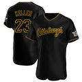Trusc P.Pirates #23 Mitch Keller Player Black Home Limited Game Stitched Jerseys