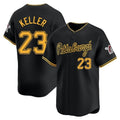 Trusc P.Pirates #23 Mitch Keller Player Black Home Limited Stitched Jerseys