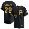 Trusc P.Pirates #29 Ryan O'Hearn Player Black Alternate Limited Game Stitched Jerseys