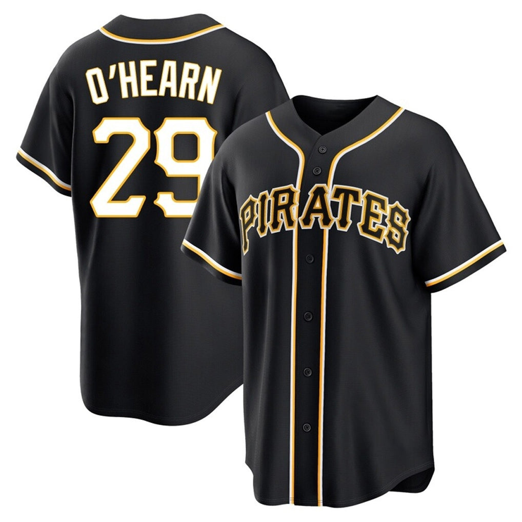 Trusc P.Pirates #29 Ryan O?¡®Hearn Player Black Fashion Out Home Game Stitched Jerseys
