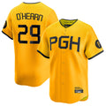 Trusc P.Pirates #29 Ryan O?¡®Hearn Player Gold City Connect Home Limited Stitched Jerseys