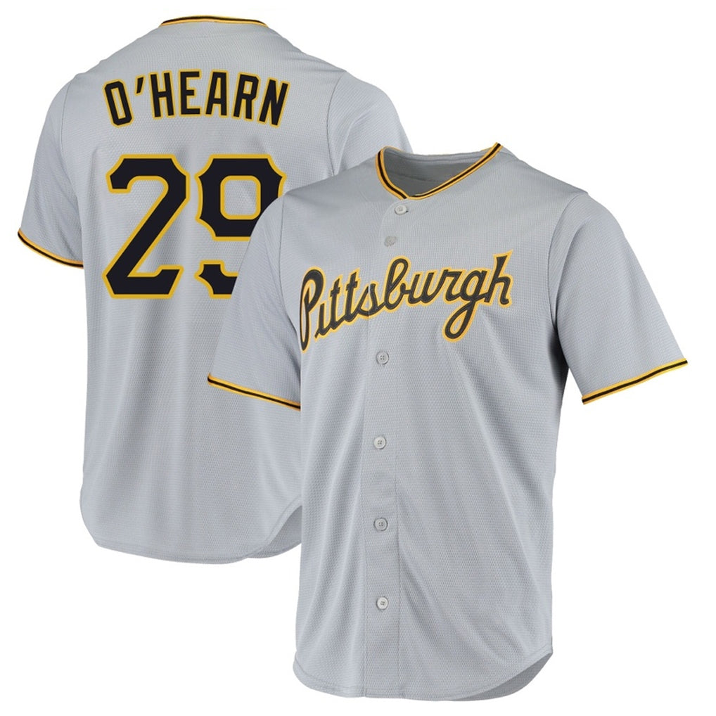 Trusc P.Pirates #29 Ryan O?¡®Hearn Player Gray Road Home Game Stitched Jerseys