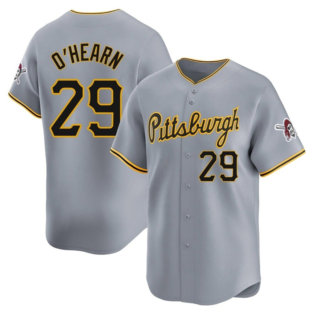 Trusc P.Pirates #29 Ryan O?¡®Hearn Player Gray Road Home Limited Stitched Jerseys