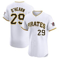 Trusc P.Pirates #29 Ryan O'Hearn Player White Home Limited Elite Stitched Jerseys