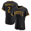 Trusc P.Pirates #2 Spencer Horwitz Player Black 2026 City Connect Home Limited Elite Stitched Jerseys