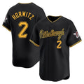 Trusc P.Pirates #2 Spencer Horwitz Player Black Alt Home Limited Stitched Jerseys