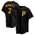 Trusc P.Pirates #2 Spencer Horwitz Player Black Alternate 2025 Home Game Stitched Jerseys