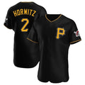 Trusc P.Pirates #2 Spencer Horwitz Player Black Alternate 2025 Home Limited Elite Stitched Jerseys
