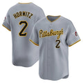 Trusc P.Pirates #2 Spencer Horwitz Player Gray Road Home Limited Stitched Jerseys