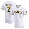 Trusc P.Pirates #2 Spencer Horwitz Player White Home Limited Elite Stitched Jerseys