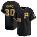 Trusc P.Pirates #30 Paul Skenes Player Black Alt Limited Home Stitched Jerseys