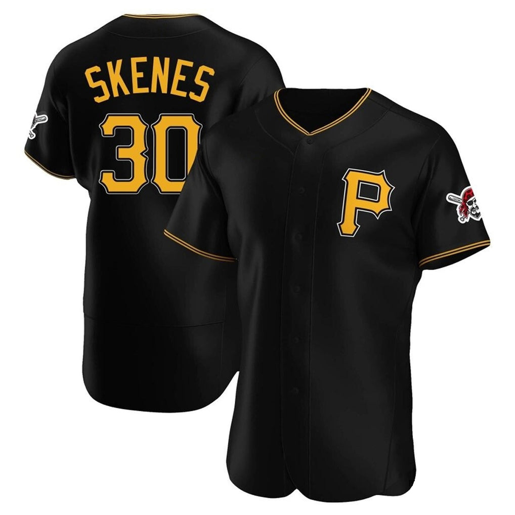 Trusc P.Pirates #30 Paul Skenes Player Black Alternate 2025 Home Limited Elite Stitched Jerseys