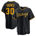 Trusc P.Pirates #30 Paul Skenes Player Black Home Game Stitched Jerseys