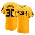 Trusc P.Pirates #30 Paul Skenes Player Gold City Connect Home Limited Elite Stitched Jerseys