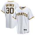 Trusc P.Pirates #30 Paul Skenes Player White Home Game Stitched Jerseys