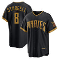 Trusc P.Pirates #8 Willie Stargell Player Black 2026 City Connect Home Limited Stitched Jerseys