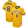 Trusc P.Pirates #8 Willie Stargell Player Gold Mitchell & Ness Cooperstown Collection 1979 Limited Stitched Jerseys
