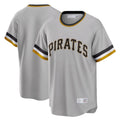 Trusc P.Pirates Blank Player Gray Throwback Cooperstown Collection Limited T-shirt Stitched Jerseys