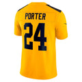 Trusc P.Steelers #24 Joey Porter Jr. Gold Alternate 1933 Throwback Vapor F.U.S.E. Limited Stitched Jerseys