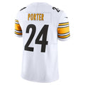 Trusc P.Steelers #24 Joey Porter Jr. White Vapor F.U.S.E. Limited Jersey
