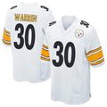 Trusc P.Steelers #30 Jaylen Warren Player Game White Stitched Jerseys