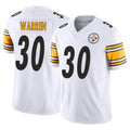 Trusc P.Steelers #30 Jaylen Warren Player White Vapor F.U.S.E. Limited Stitched Jerseys