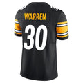 Trusc P.Steelers #30 Jaylen Warren Vapor F.U.S.E Limited Home Stitched Jerseys