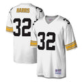Trusc P.Steelers #32 Franco Harris Player Mitchell & Ness White Legacy Replica Stitched Jerseys
