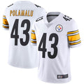 Trusc P.Steelers #43 Troy Polamalu Player White Vapor Limited Stitched Jerseys