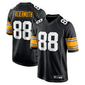 TruscP.Steelers #88 Pat Freiermuth Player Black Alternate Game Stitched Jerseys