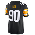 Trusc P.Steelers #90 T.J. Watt Black Vapor F.U.S.E. Limited Stitched Jerseys