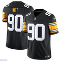 Trusc P.Steelers #90 T.J. Watt Black Vapor F.U.S.E. Limited Stitched American Stitched Jerseys