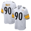 Trusc P.Steelers #90 T.J. Watt Player White Game Stitched Jersey