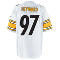 Trusc P.Steelers #97 Cameron Heyward Player White Game Stitched Jerseys