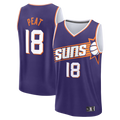 Trusc P.Suns #18 Koa Peat Fanatics Purple Fast Break Jerseys - Icon Edition
