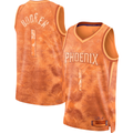 Trusc P.Suns #1 Devin Booker Orange Select Series Swingman Jerseys