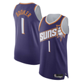 Trusc P.Suns #1 Devin Booker Purple Authentic Jerseys - Icon Edition