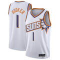 Trusc P.Suns #1 Devin Booker White Swingman Jerseys - Association Edition