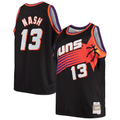 Trusc P.Sunss #13 Steve Nash Mitchell & Ness Black 1996-1997 Big & Tall Hardwood Classics Swingman Jerseys