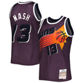 Trusc P.Sunss #13 Steve Nash Mitchell & Ness Purple 1996-1997 Hardwood Classics Off-Court Swingman Jerseys