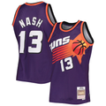 Trusc P.Sunss #13 Steve Nash Mitchell & Ness Purple 1996-1997 Hardwood Classics Swingman Jerseys