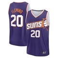 Trusc P.Sunss #20 Rasheer Fleming Fanatics Purple Fast Break Replica Jerseys - Icon Edition
