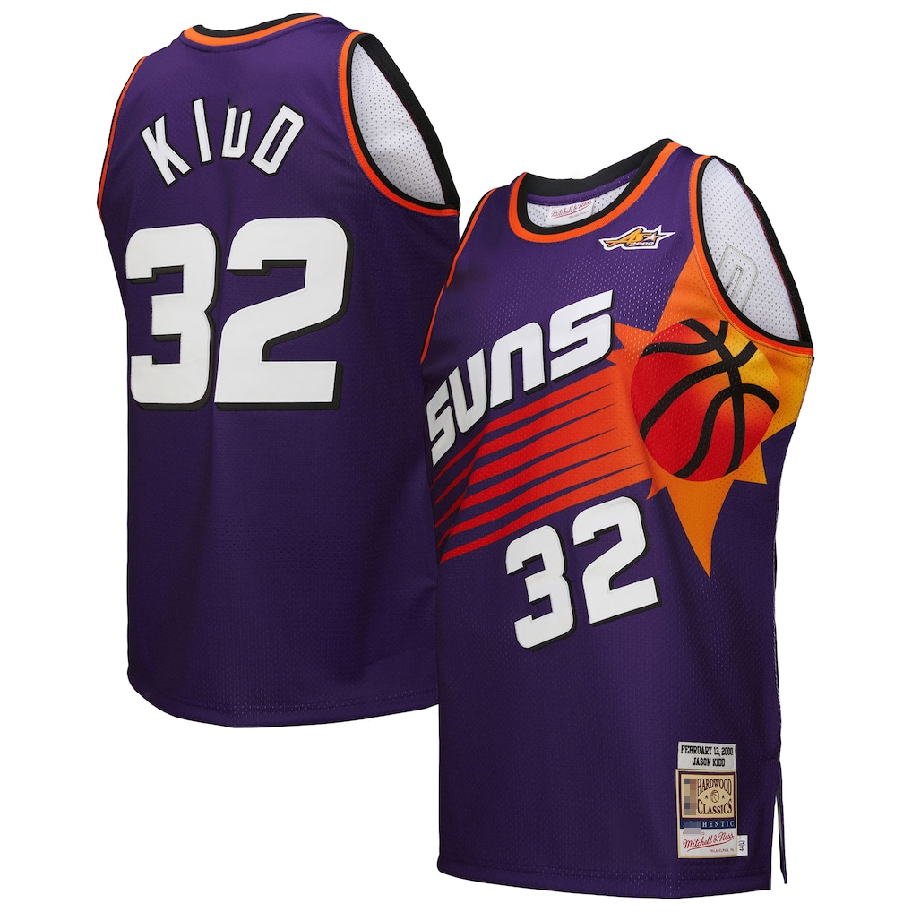 Trusc P.Sunss #32 Jason Kidd Mitchell & Ness Purple 2000 All-Star Game Authentic Jerseys