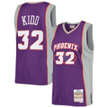 Trusc P.Sunss #32 Jason Kidd Mitchell & Ness Purple Big & Tall Hardwood Classics 2000-2001 Swingman Jerseys
