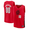 Trusc PT.Blazers Fanatics Red Fast Break Replica Jerseys - Statement Edition