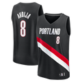 Trusc PT.Blazers #8 Deni Avdija Fanatics Black Fast Break Replica Jerseys - Icon Edition