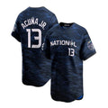 Trusc A.Braves #13 Ronald Acuna Jr. National League 2023 All-Star Game Limited Player Jersey - Royal Personalized Jerseys