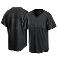 Trusc S.Diego Padres #11 Yu Darvish Player Black Pitch Fashion Game T-shirt Stitched Jerseys